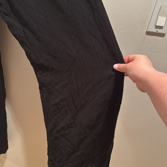 NWT Neena Swim Crinkled Pleat Wide Leg Pants M/L - Picture 9 of 9
